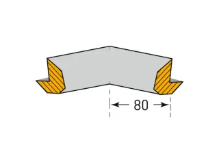 hoekbescherming,binnenhoek,v. binnen/buiten,been L 40mm,PU-schuim - 3