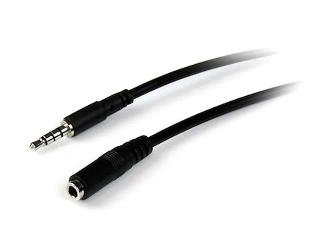 2m 3,5mm 4-polige Headset Verlengkabel M/F