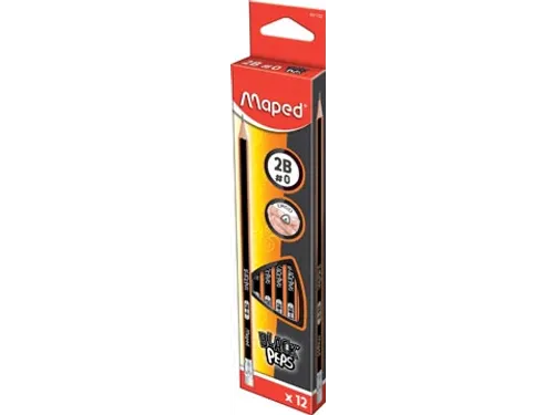 potlood Black'Peps 2B, met gum