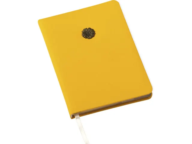 Carnet de notes Essential Yellow Daisy ligné 13x18cm