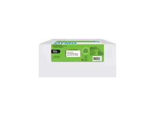 Etiket Dymo 2177563 adressering 25x54mm 12 rollen á 500 stuks wit - 2