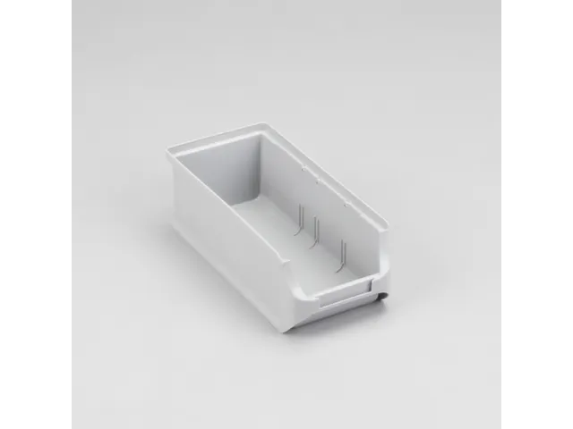 magazijnbak,HxBxD 75x102x215mm,PP,grijs