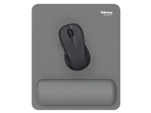 Muismat met polssteun Fellowes Breyta grijs 20x24cm