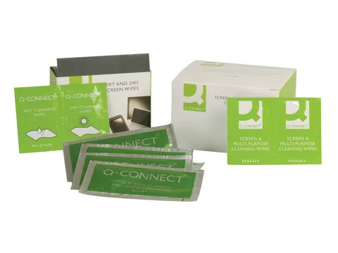 Wet & Dry Beeldschermreinigingsdoekjes Doos à 20 stuks