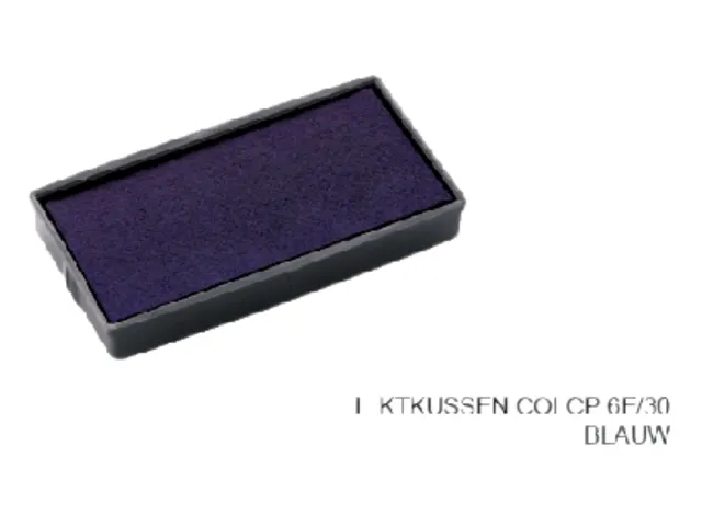Stempelkussen Colop E/30 blauw