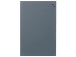 Glasmagneetbord Naga 40x60cm grijs