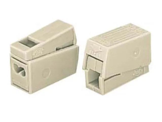 Verlichtingsconnector, 2.5mm, 2 Rigid - 1 Flexibel, 105°, White