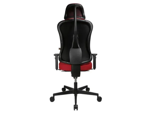Topstar Bureaustoel Art Comfort met hoofdsteun Rood