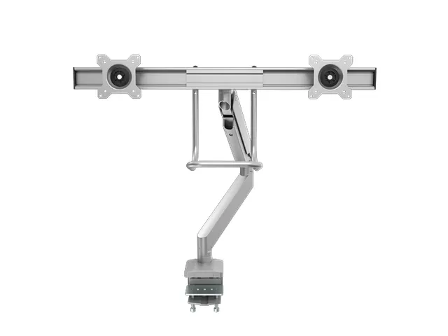 Monitorarm Fellowes Eppa voor 2 Schermen Crossbar Zilver