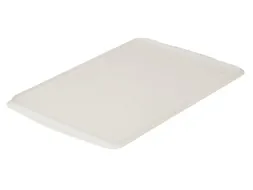 Deksel Voor 30L Bak Naturel Wit