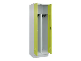 PBM-locker,HxBxD 1950x600x500mm,2vak,vak B 300mm,draaigrendel - 2