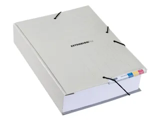 Dossiermap Jalema Extension met clip 310x220mm grijs - 4