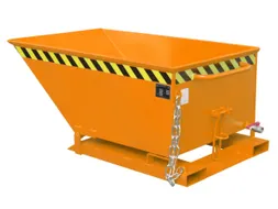 Kiepbak voor spaanders,HxLxB 610x1390x840mm,0,4m³,draagverm. 300kg