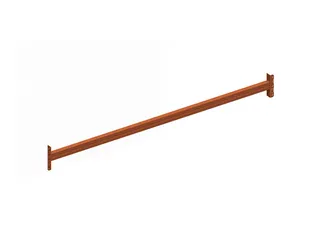 Lengtetraversen,v. palletstelling,L 2700mm,veldlast 6010kg - 1