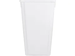 afvalverzamelaar,80l,HxBxD 762x320x460mm,romp PP wit,gesloten