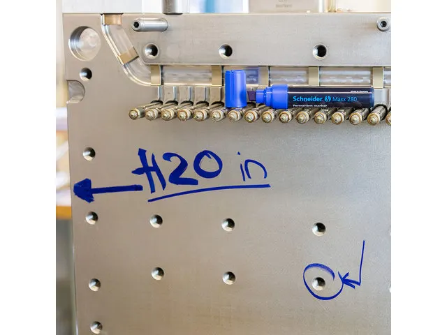 Marker Schneider Maxx 280 permanent beitelpunt rood