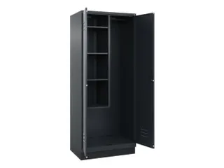 schoonmaakkast,HxBxD 1950x800x500mm,links 4vakken - 1