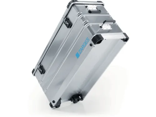 Transportkist Aluminium 120L H X L X B 455X 960X 400Mm 2Wielen