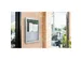 Panneau logo imprimé 181x10cm vitrine d'affichage extérieur 24xA4