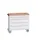 gereedschapswagen 980x1050x600mm multiplexblad 5 laden RAL7035+RAL7035