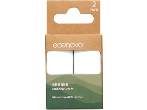 Econovo gum wit, blister van 2 stuks