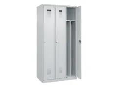locker voor scheiding van kleding,HxBxD 1850x900x500mm,3vak
