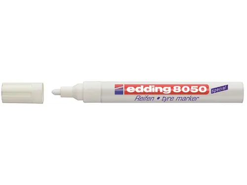 Viltstift edding 8050 Banden rond 2-4mm wit