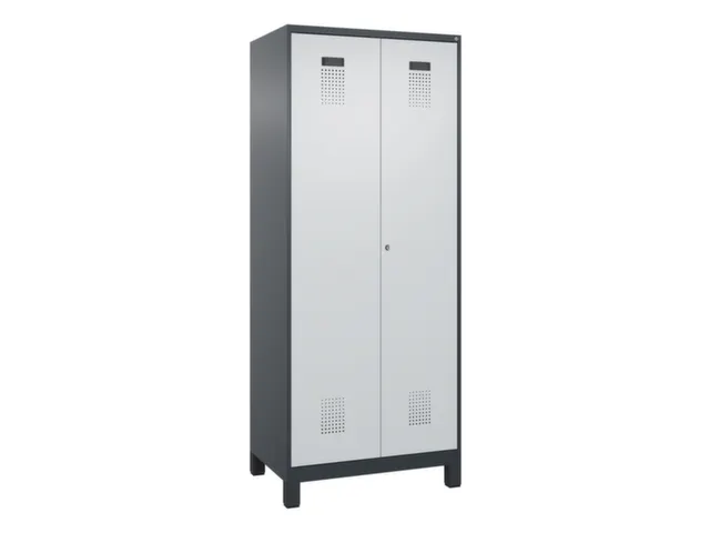 locker voor scheiding van kleding,HxBxD 1950x800x500mm,2vak