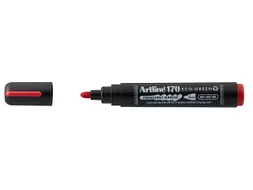 Permanent marker Artline 170 Eco rond Medium rood Dry Safe