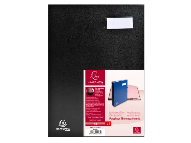 Handtekenmap DIRECTIE 20 Ind. zwart