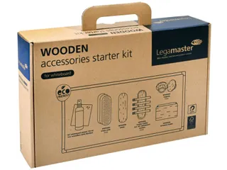 Whiteboard Starterkit WOODEN 17-delig - 4