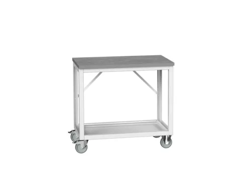 werkbank,verrijdbaar,HxBxD 930x1000x600mm,linoleumblad