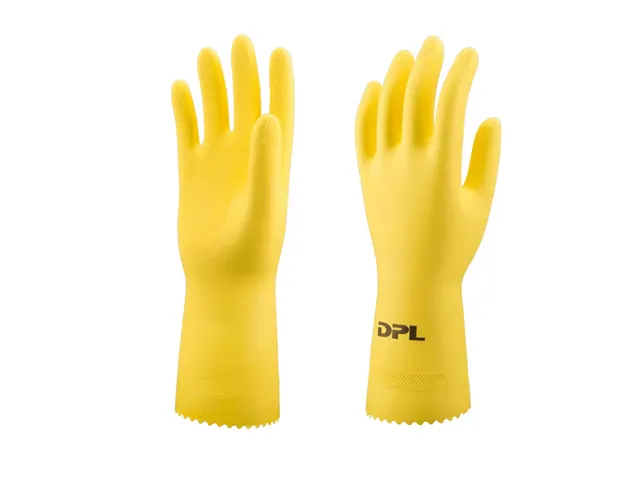 Huishoudhandschoenen Nova 38 geel Maat S 6-6.5 200 Paar