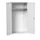 Lockerkast 2000x1050x550mm 1 vak, dubbele vleugeldeur, RAL7035