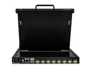 8 port KVM Rack Console met 1,8m Lange Kabels 17 inch LCD - 3