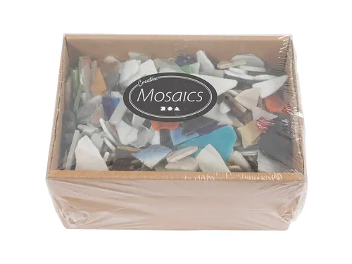 Mozaïek Creativ Company grootte 8-20mm dikte 2-3mm 2kg assorti