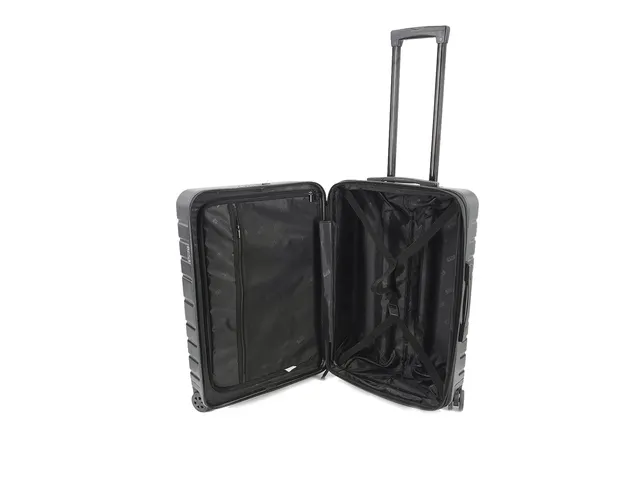 Reistrolley JSA maat M 65,5 x 44,5 x 25 cm mat zwart gerecycled ABS