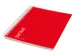 Schrift Qbasic dictaat A5 spiraal lijn 160blz 70gr rood