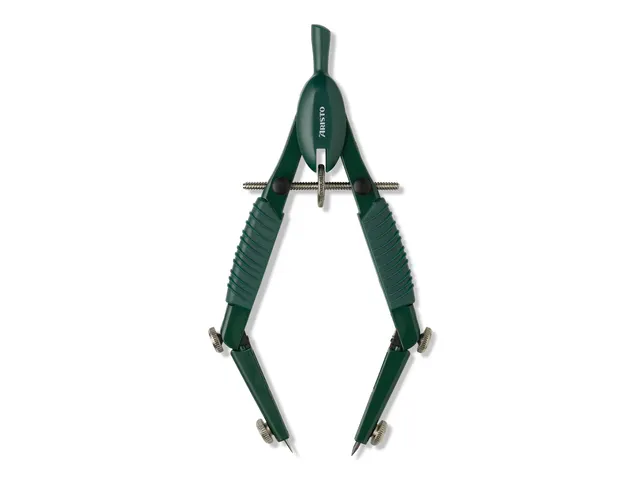 Set de compas Aristo avec porte-mine Topline Mystic green