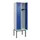 locker,HxBxD 2120x600x500mm,2vak,vak B 300mm,draaigrendel