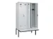 locker met bank,voor scheiding van kleding,HxBxD 2120x1200x815mm,4vak