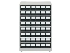 Bakkenunit Hxbxd 870X605X410Mm 48Laden Grijs Behuizing Ral7035