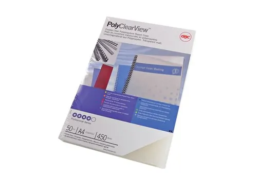Voorblad Polycover Gbc A4 350 Micron Mat Transparant