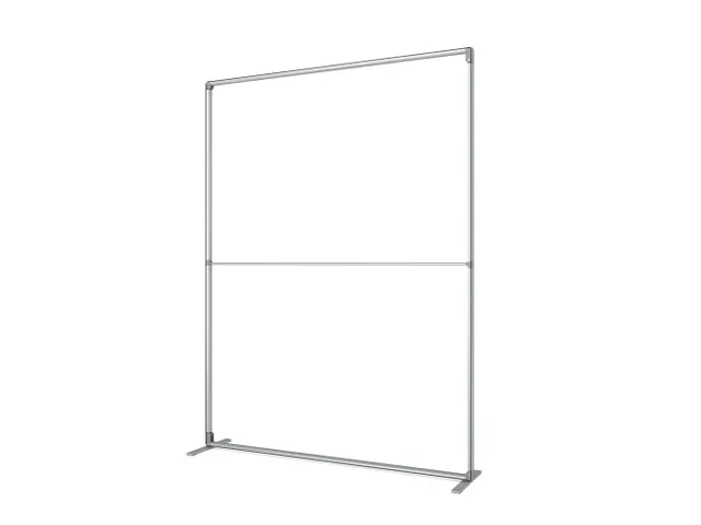 FlexFrame Modulair systeem beurswand 150x200cm Zilver frame