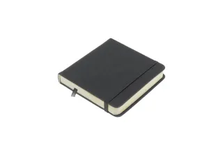 Schetsboek Kangaro 12x12cm cold grey PU HC 80 vel 140gr roomwit met el - 3
