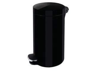 pedaalemmer,30l,HxØ 650x300mm,binnenbak kunststof,romp staal zwart - 2