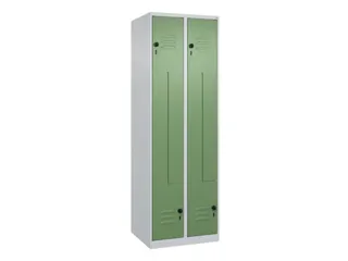 Z-garderobekast,HxBxD 1850x600x500mm,vak B 150/300mm,draaigrendel - 1