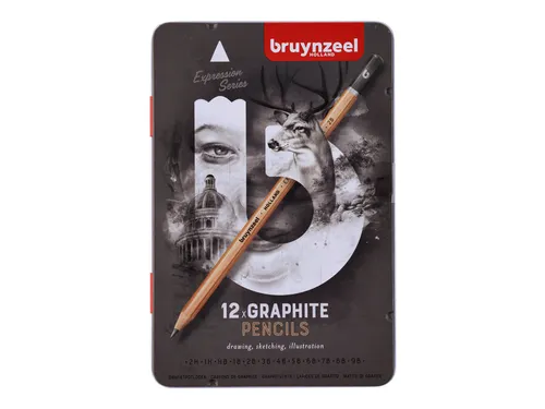 Potlood Bruynzeel Expression blik à 12 hardheden