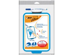 Whiteboard Bic Velleda 19x26cm inclusief stift en wisser