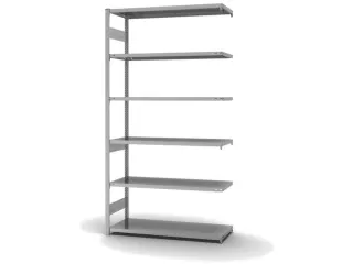 systeemstelling,aanbouwveld,HxBxD 2500x1310x535mm,vakl. 230kg - 2